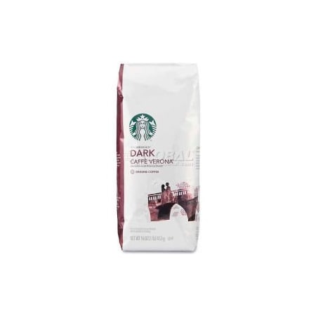 Starbucks Coffee Starbucks Dark Cafe Verona Ground Coffee, Regular, 16 oz. SBK11018131